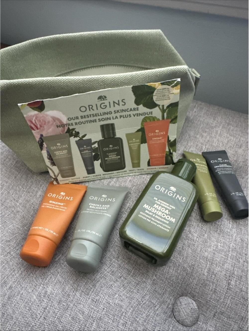 Origins Best-Sellers Discovery Set • Skincare Minis Gift Set • Travel Kit